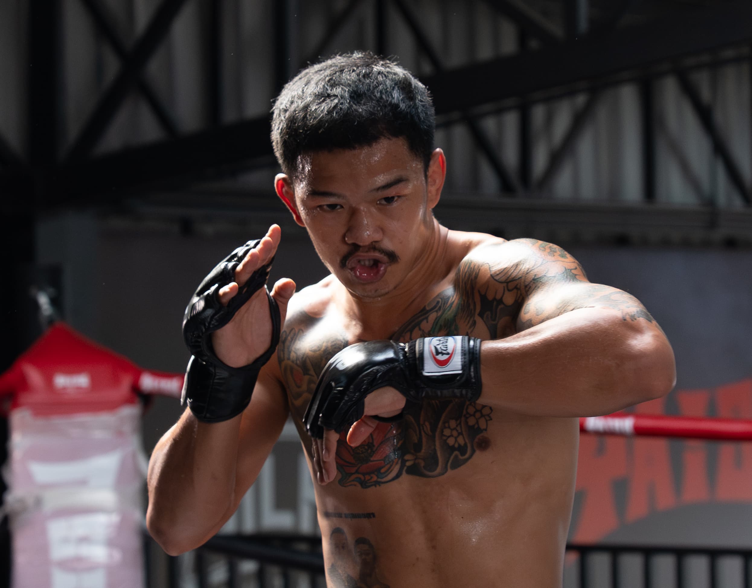 In Photos: Kongthoranee Displays Explosive Power At ONE Fight Night 39 Open Workout